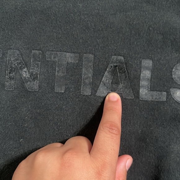 Essentials Black Crewneck Sweater - Picture 8 of 10